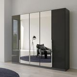 5 Door Wardrobes with Mirror